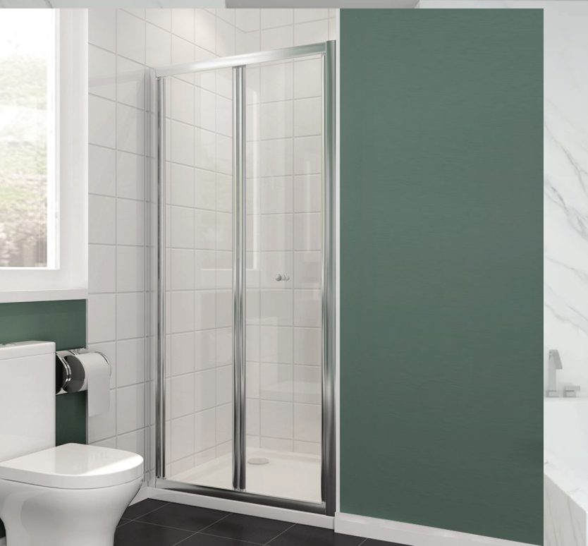 SALLY Bi-Fold Shower Door Width 750-900mm - 6mm