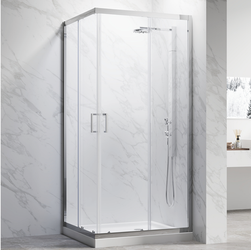 SALLY Shower Rectangular Enclosure with Sliding Doors Width 1000-1200 mm - 6mm