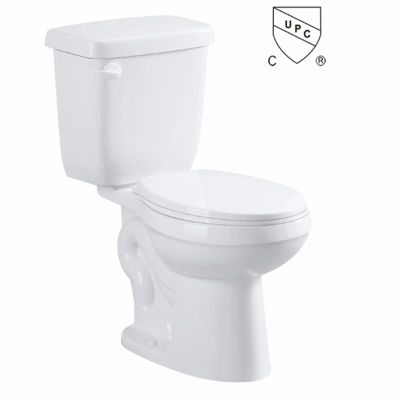 CUPC Round Two Piece Toilet