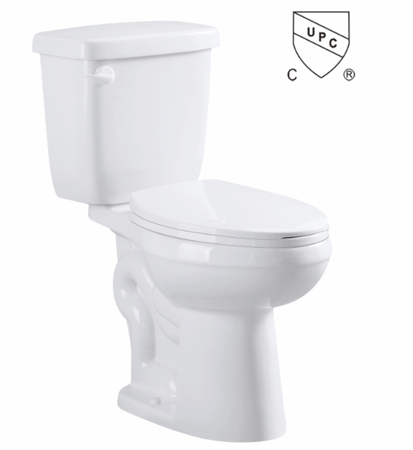 CUPC Elongated Two Piece Toilet