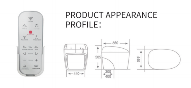 SALLY Smart Toilet 8004