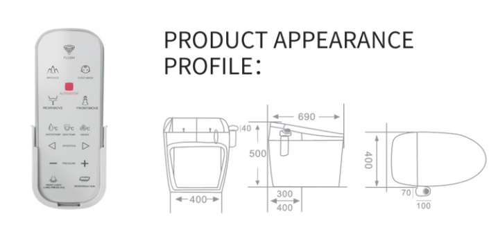 SALLY Smart Toilet 8010H