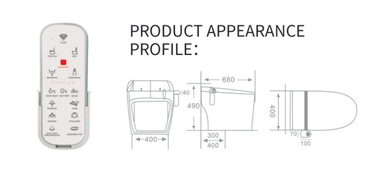 SALLY Smart Toilet 8019