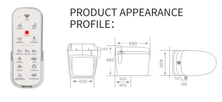 SALLY Smart Toilet 8025