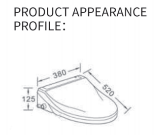 Intelligent Toilet Seat Cover 8009B