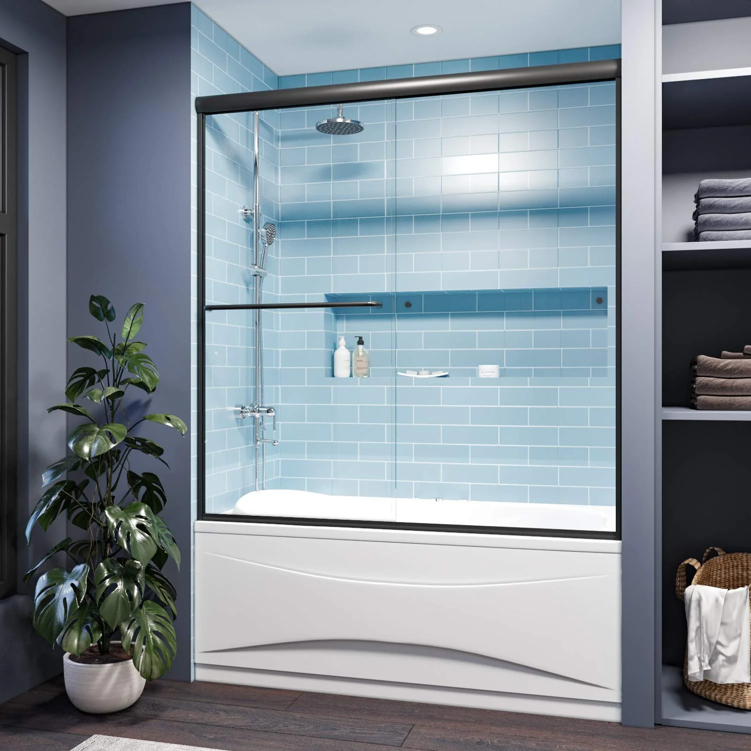 SALLY Bathtub Sliding Door 6mm